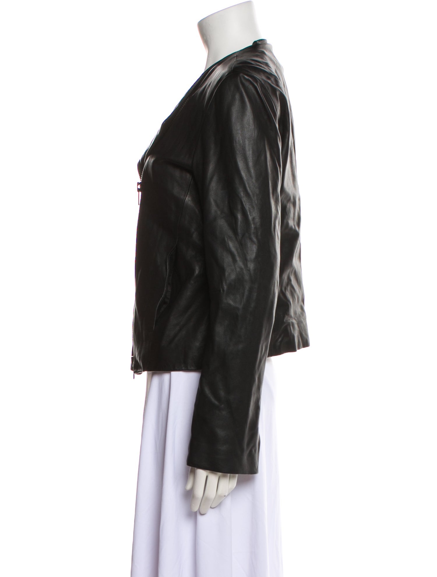 Vince Leather Biker Jacket