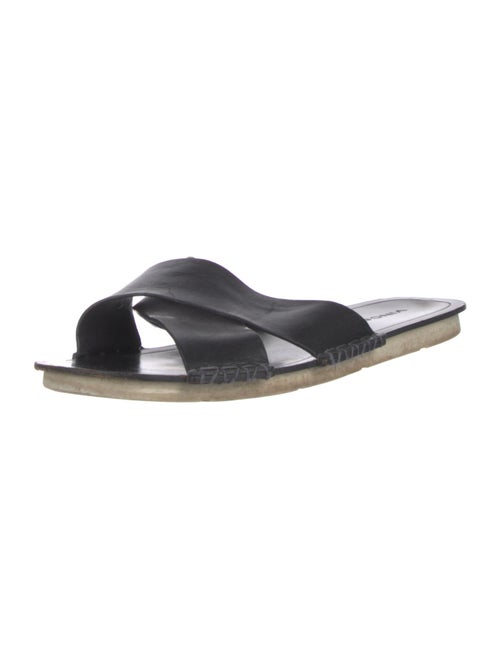 Vince Leather Slides