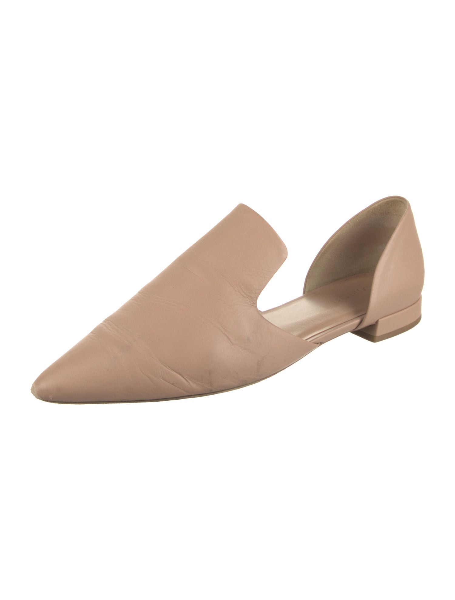 Vince Leather D'Orsay Flats
