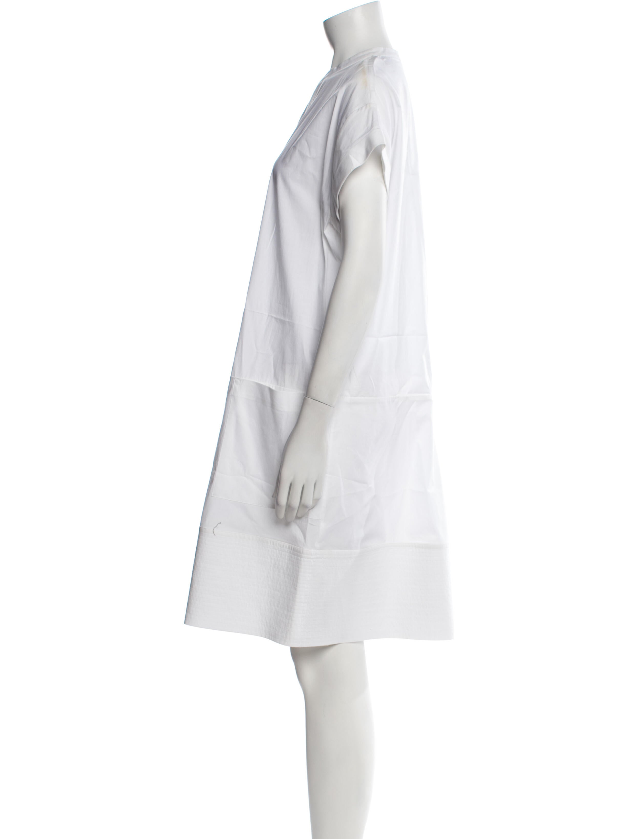 Vince V-Neck Mini Dress