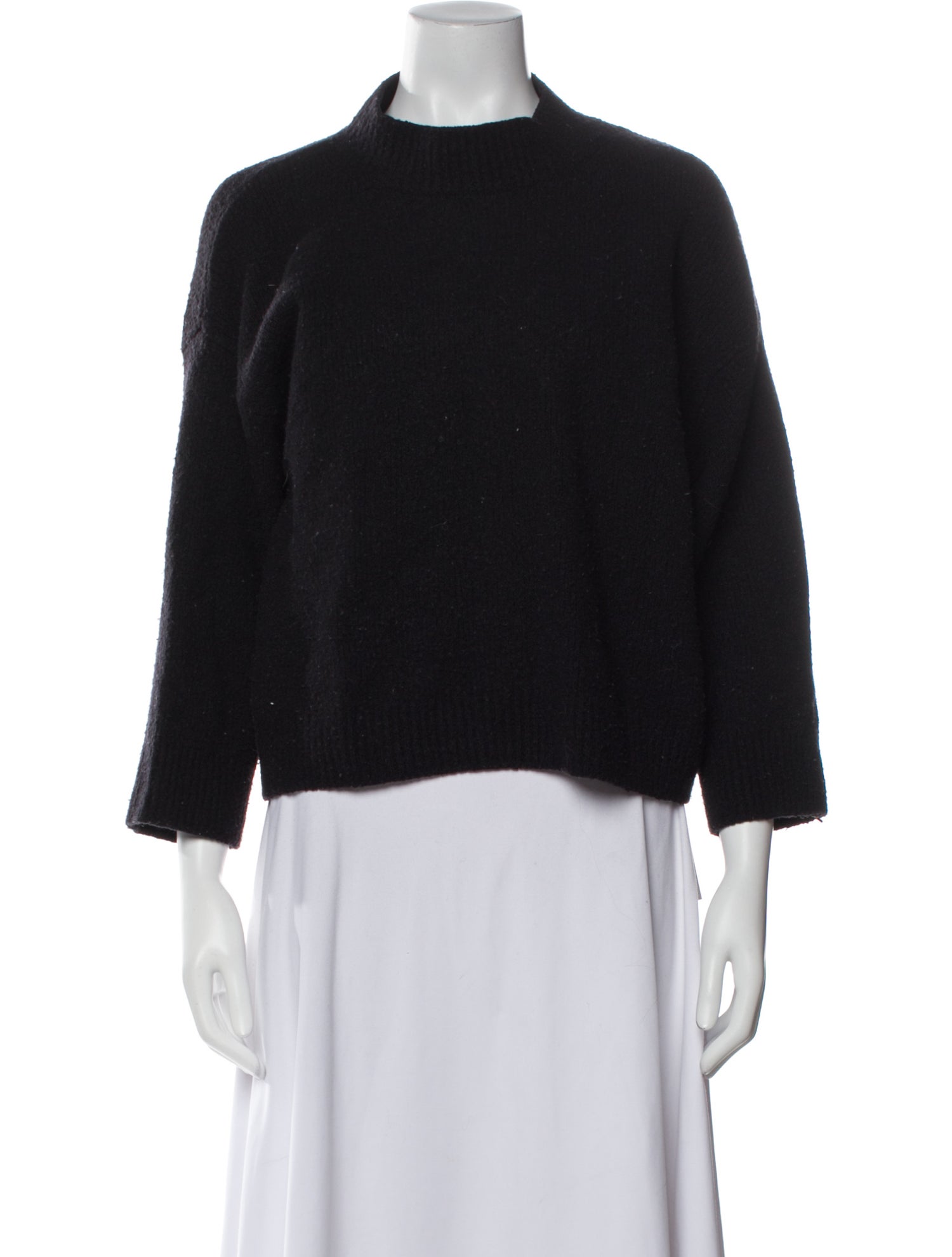 Vince Wool Mock Neck Sweater