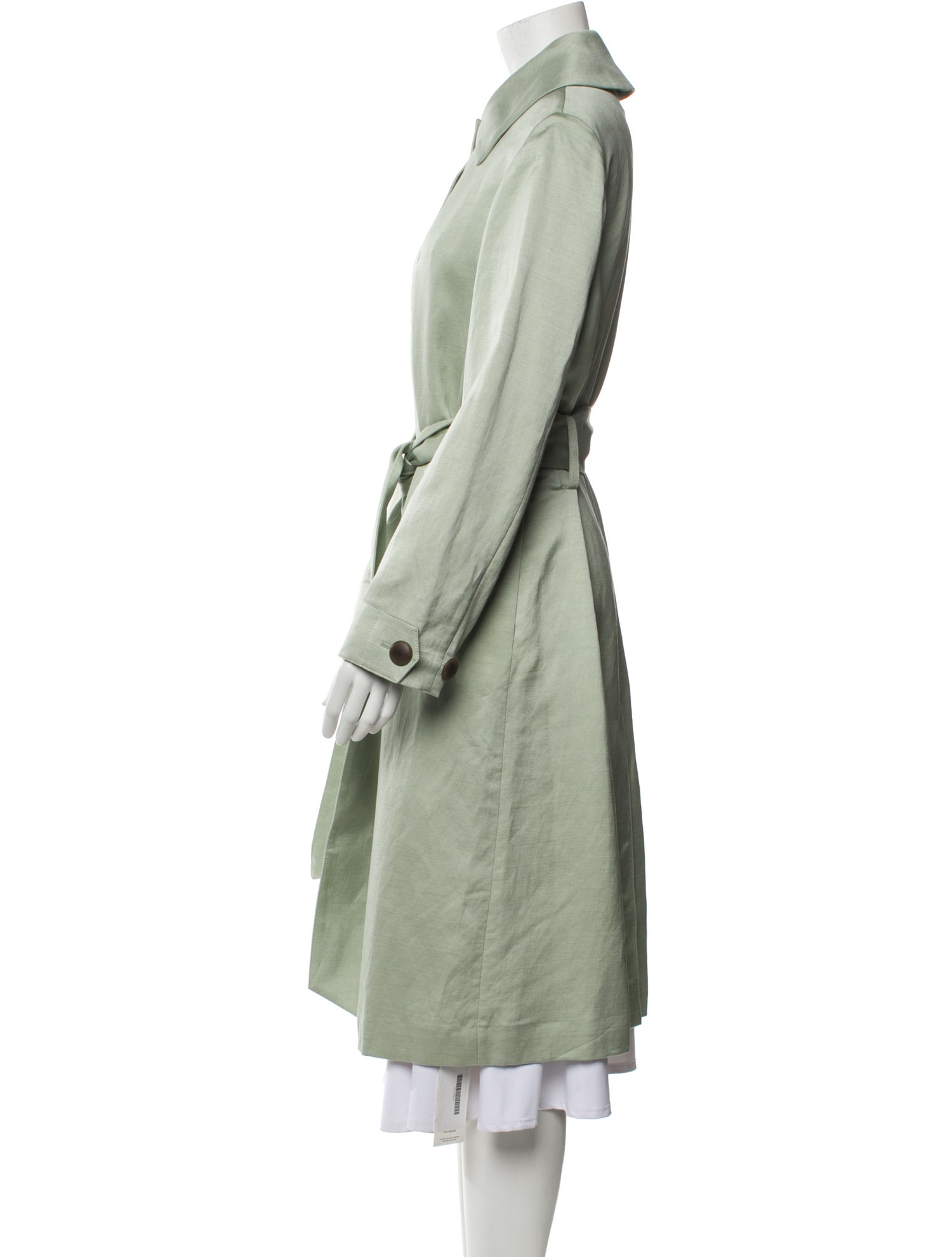 Vince Linen Trench Coat