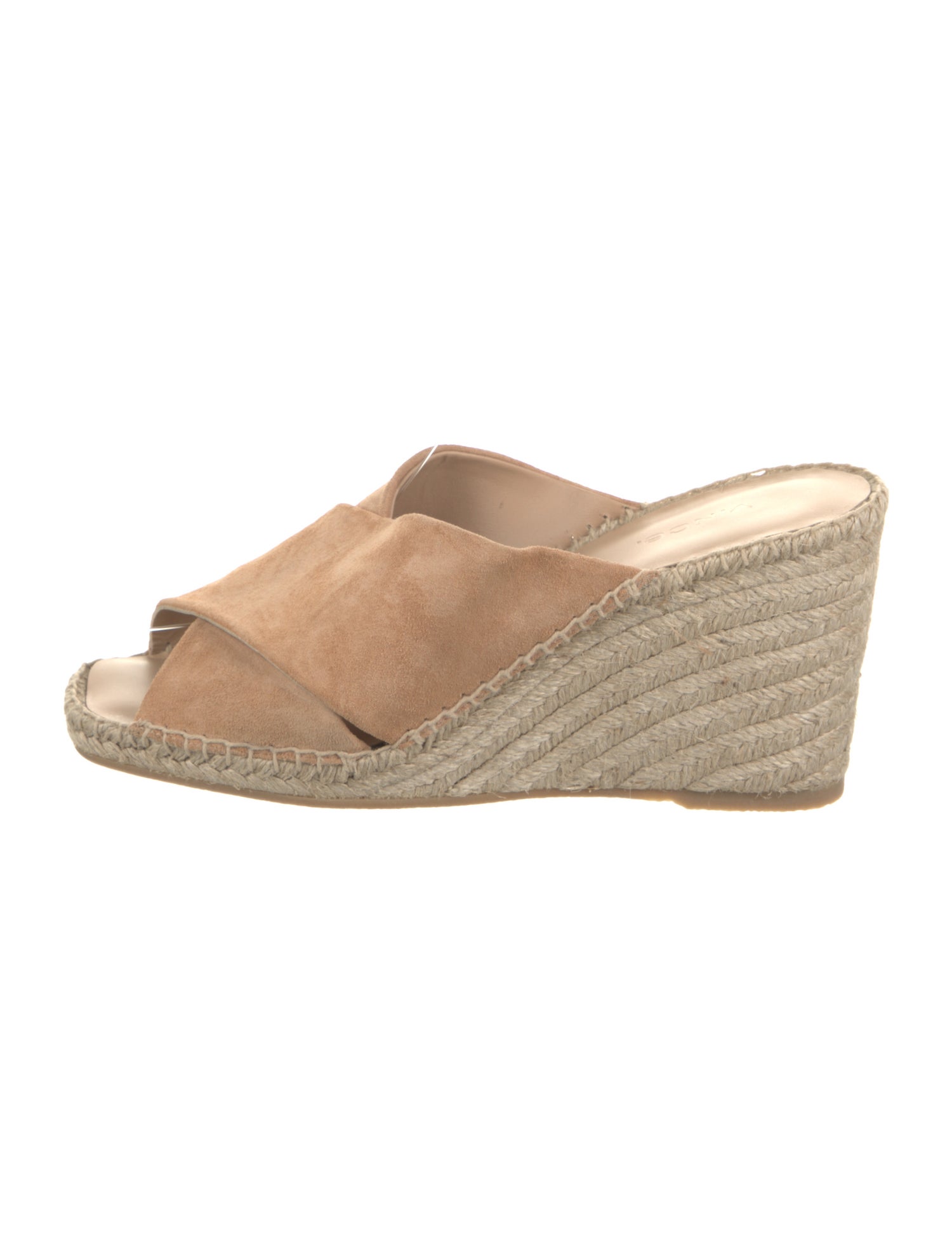 Vince Suede Cutout Accent Espadrilles