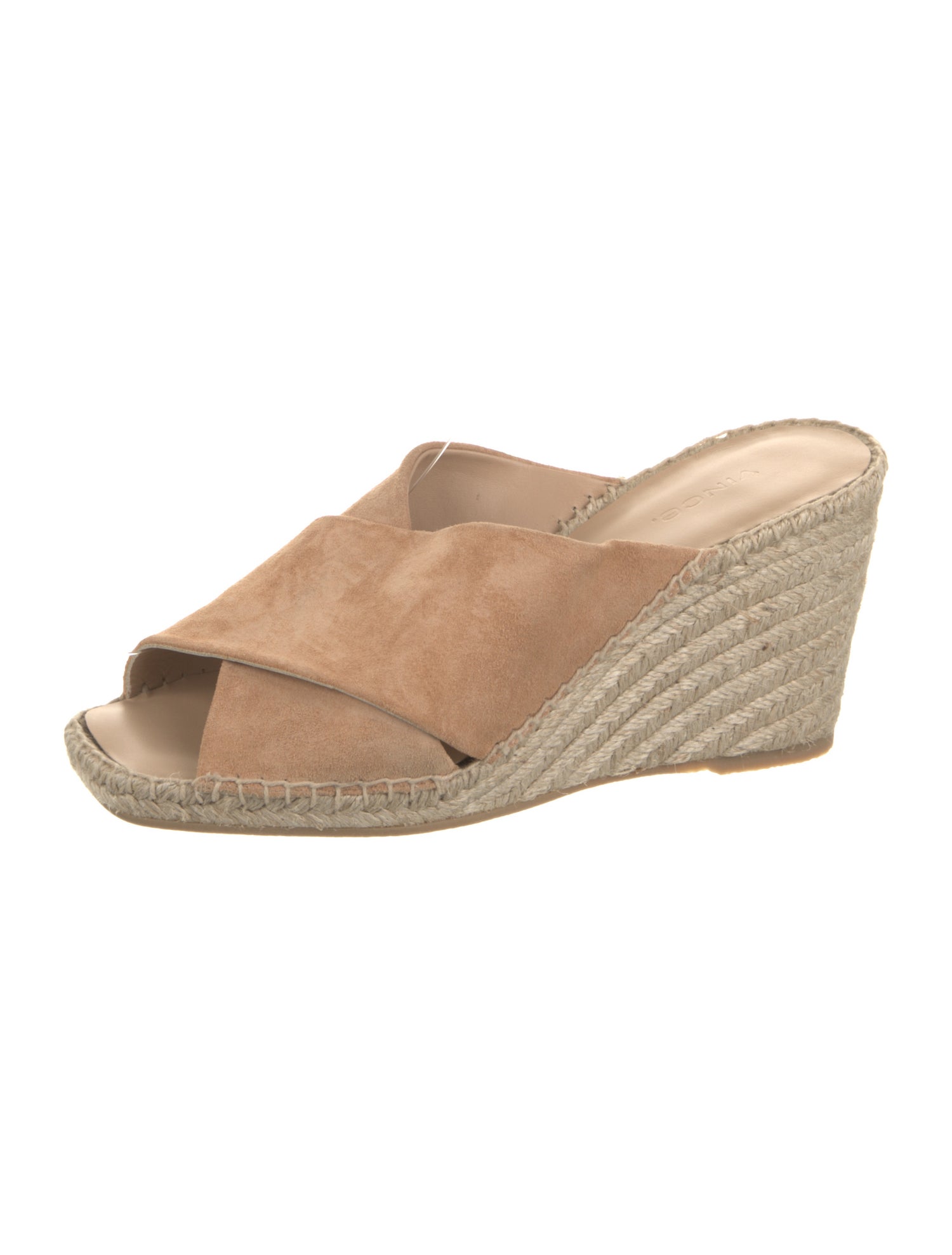 Vince Suede Cutout Accent Espadrilles