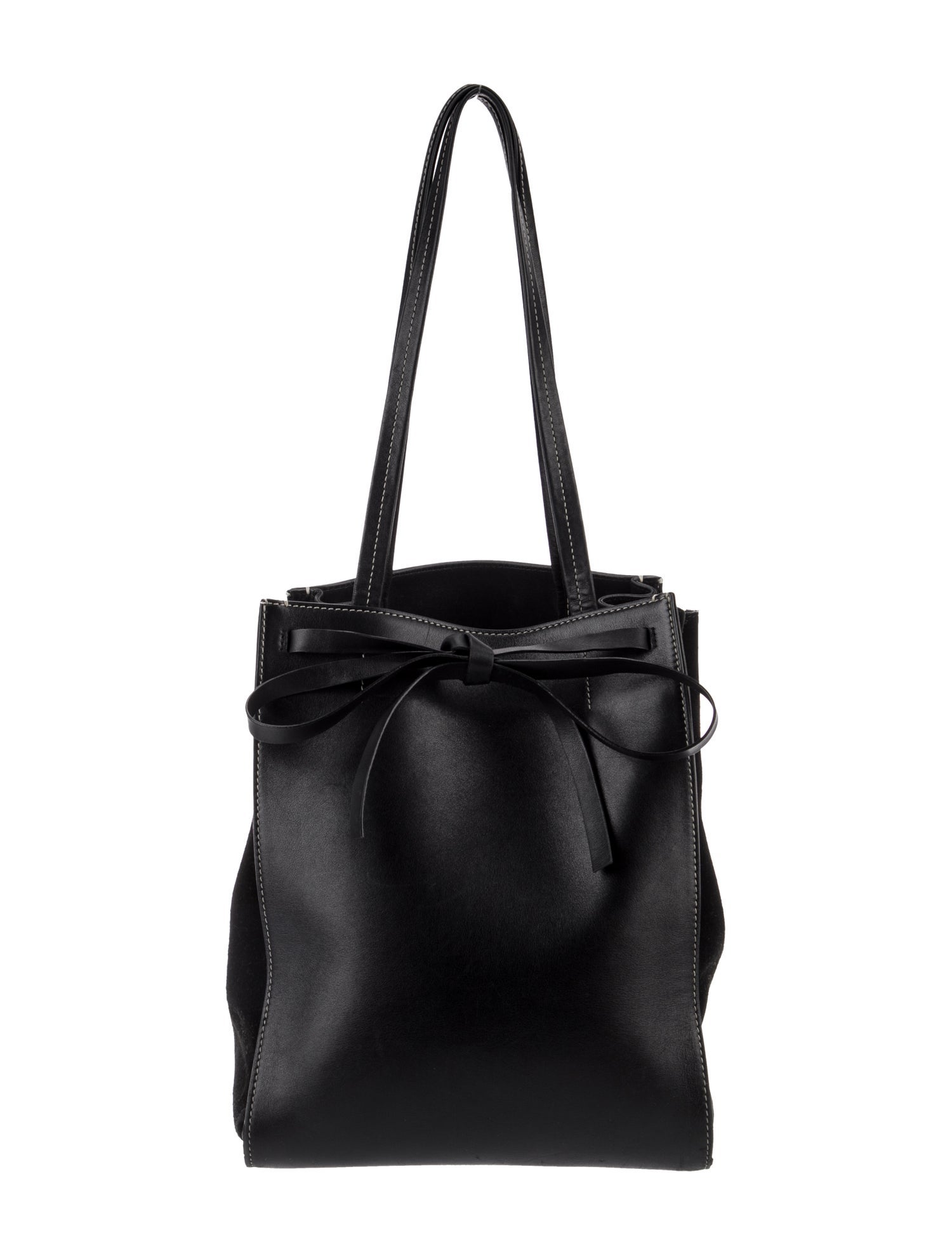Vince Leather Bucket Bag