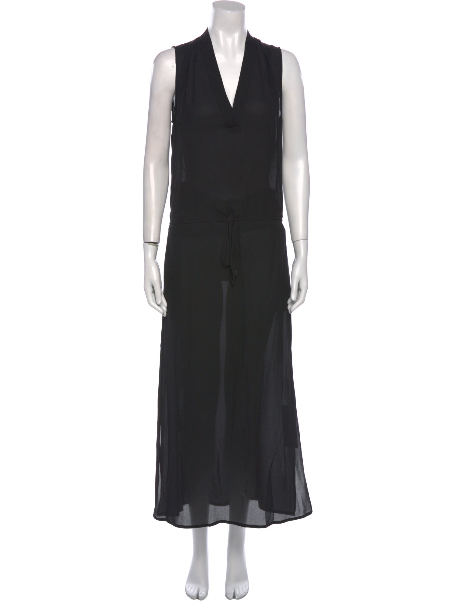 Vince Silk Long Dress