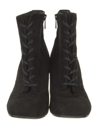 Vince Suede Lace-Up Boots