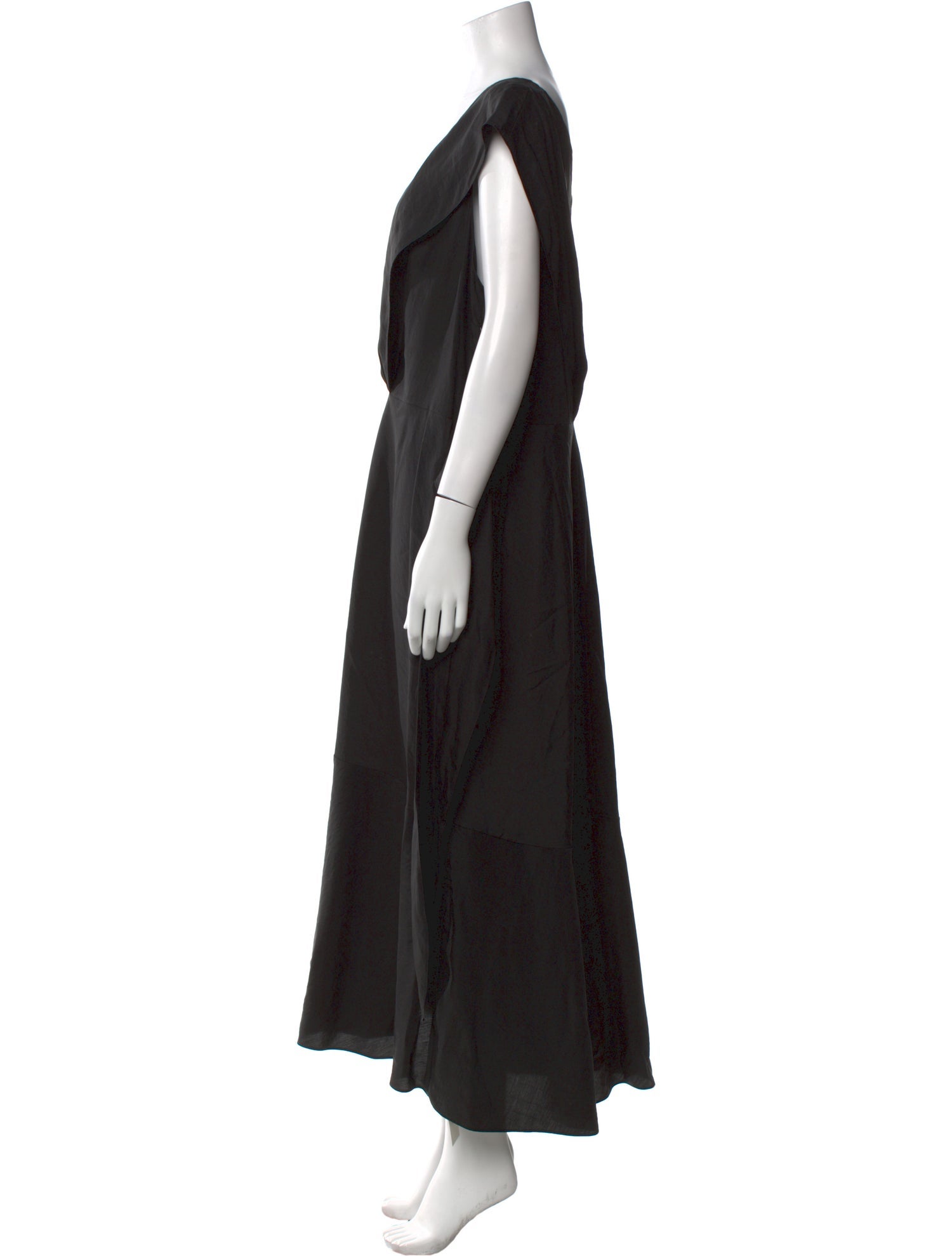Vince V-Neck Long Dress