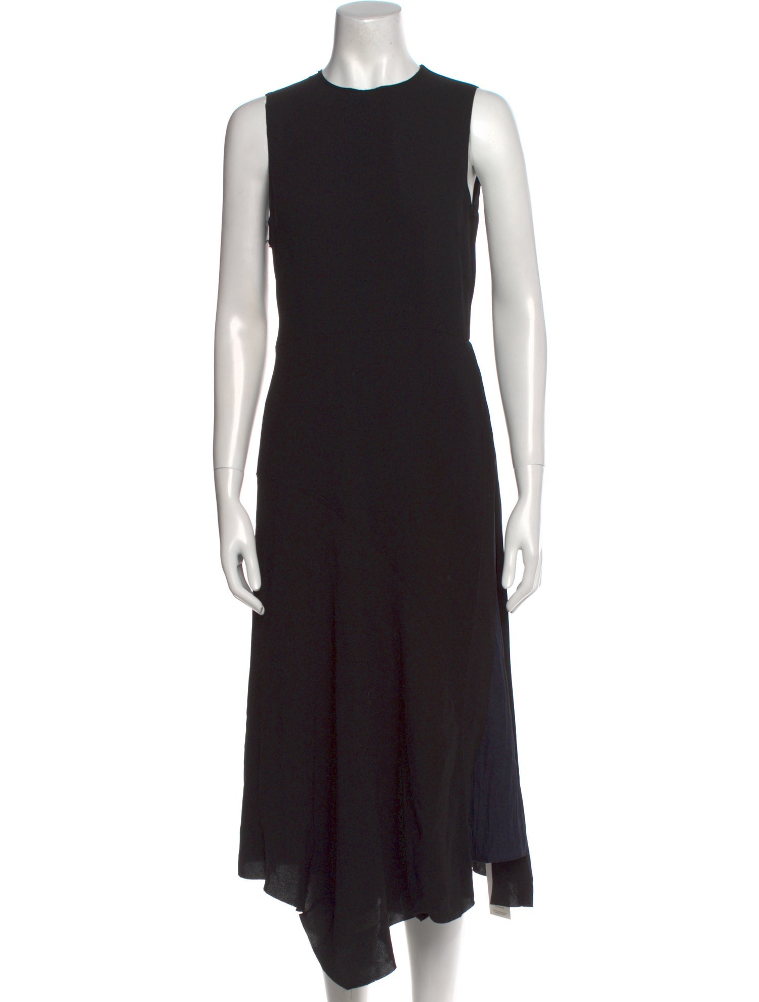 Vince Crew Neck Midi Length Dress