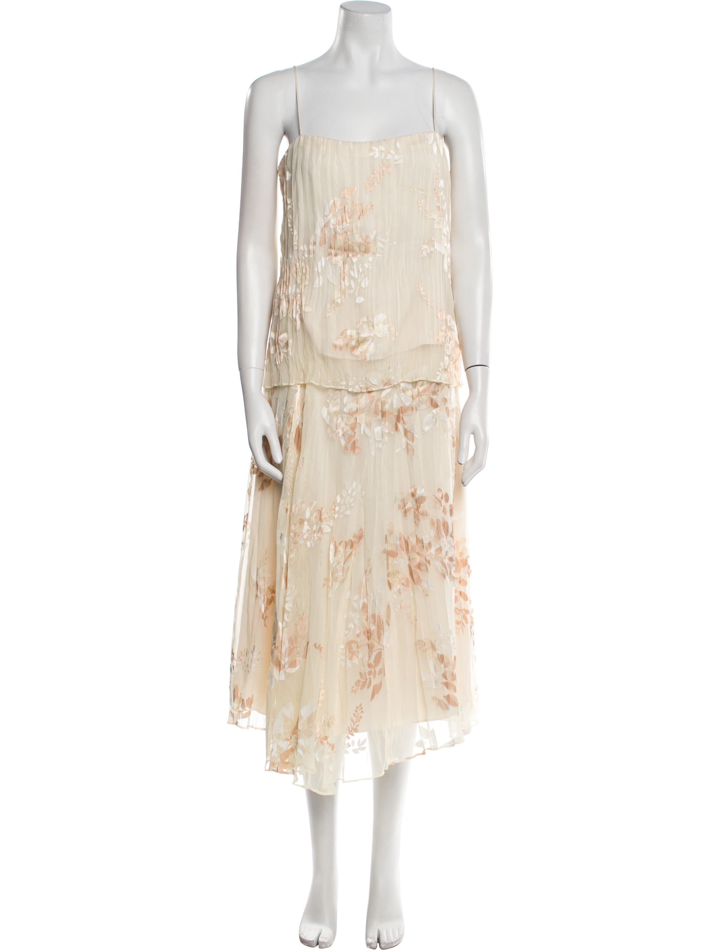 Vince Floral Print Skirt Set