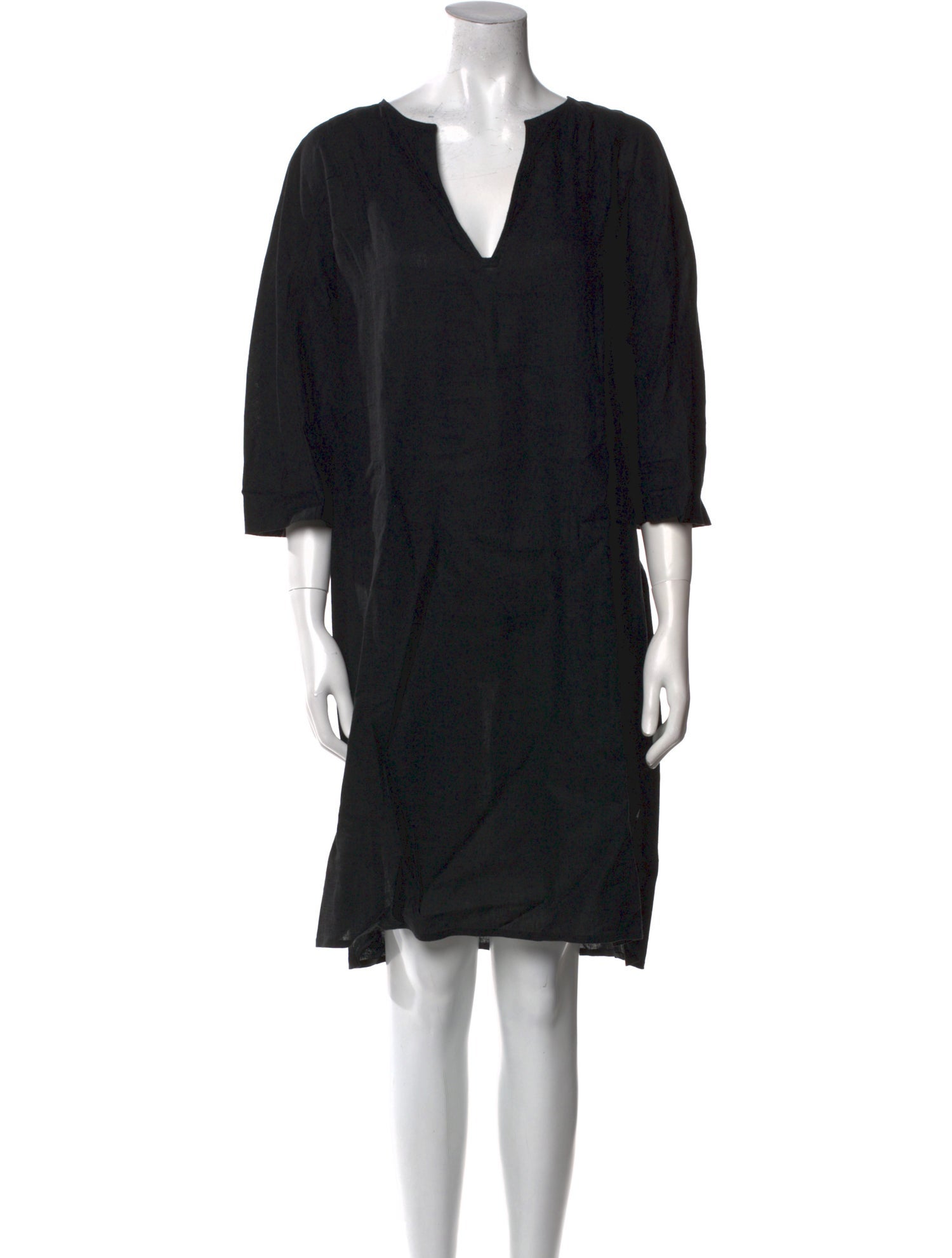 Vince V-Neck Mini Dress