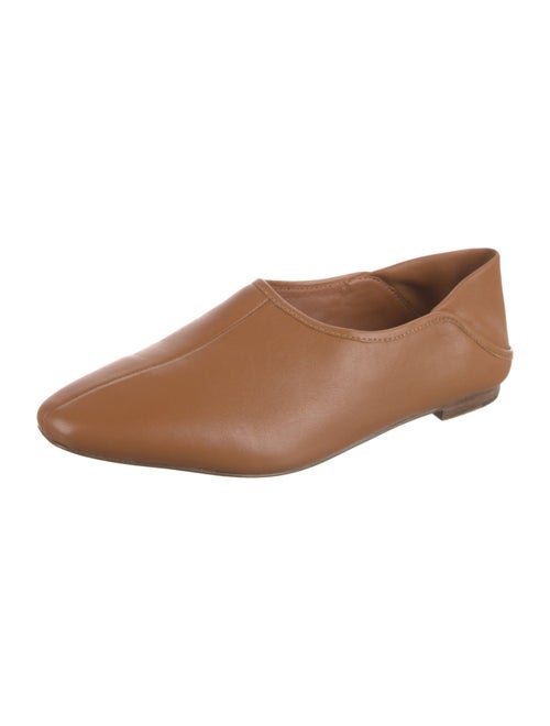 Vince Leather Ballet Flats