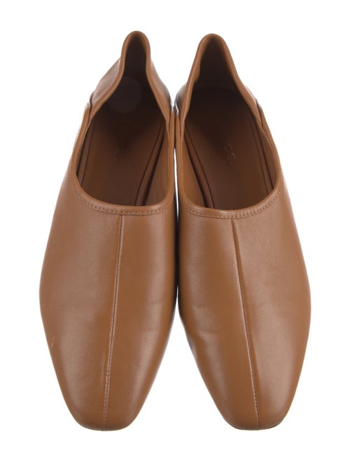 Vince Leather Ballet Flats