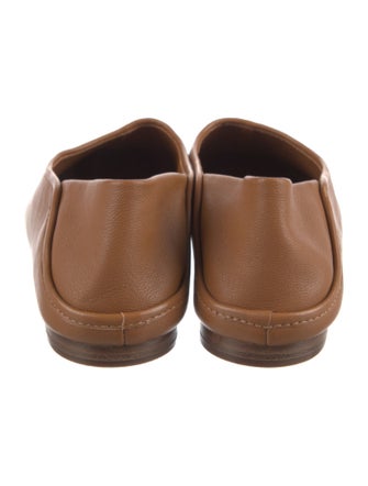 Vince Leather Ballet Flats