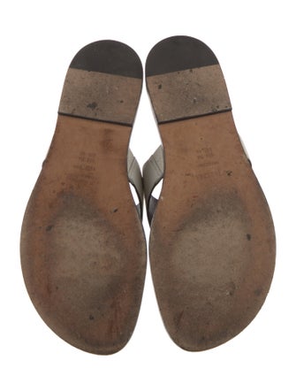 Vince Leather Slides