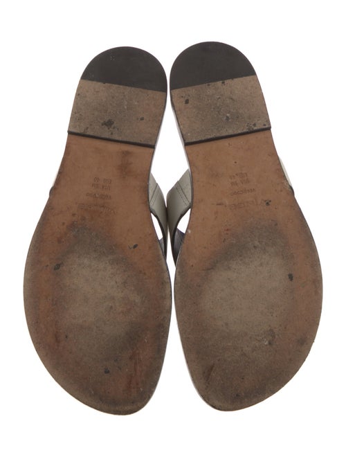 Vince Leather Slides