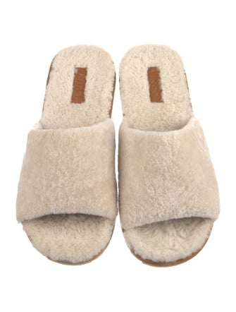 Vince Shearling Slides