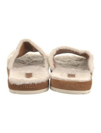 Vince Shearling Slides