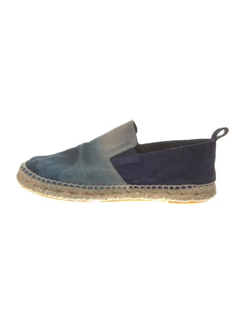 Vince Suede Colorblock Pattern Espadrille Sneakers