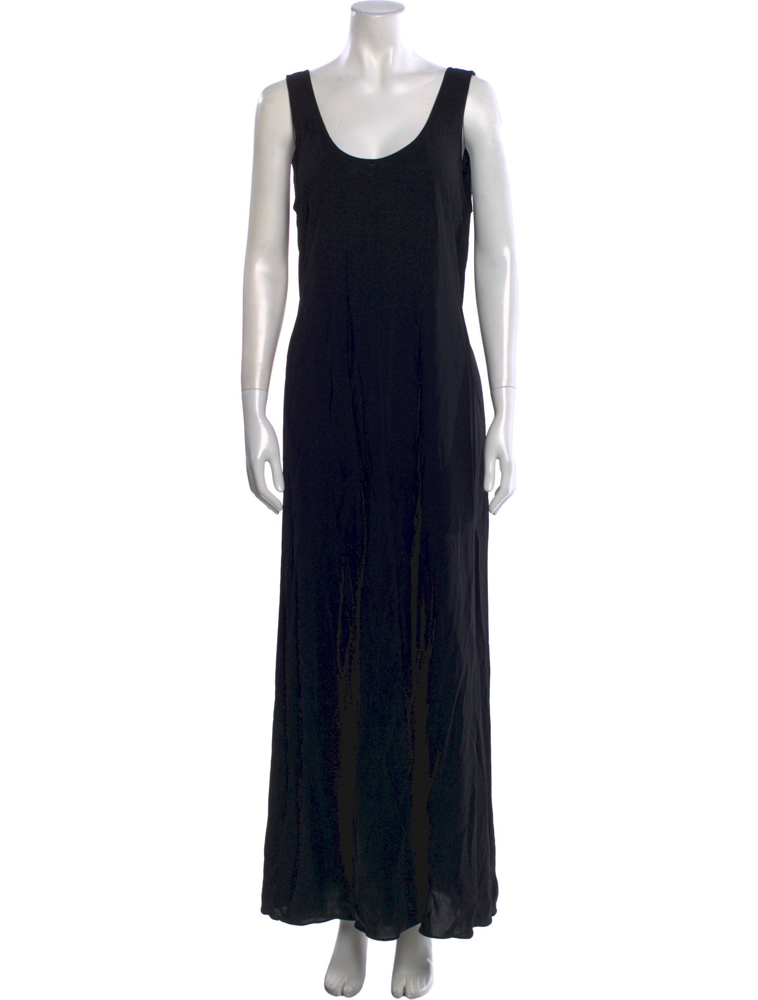 Vince Scoop Neck Long Dress