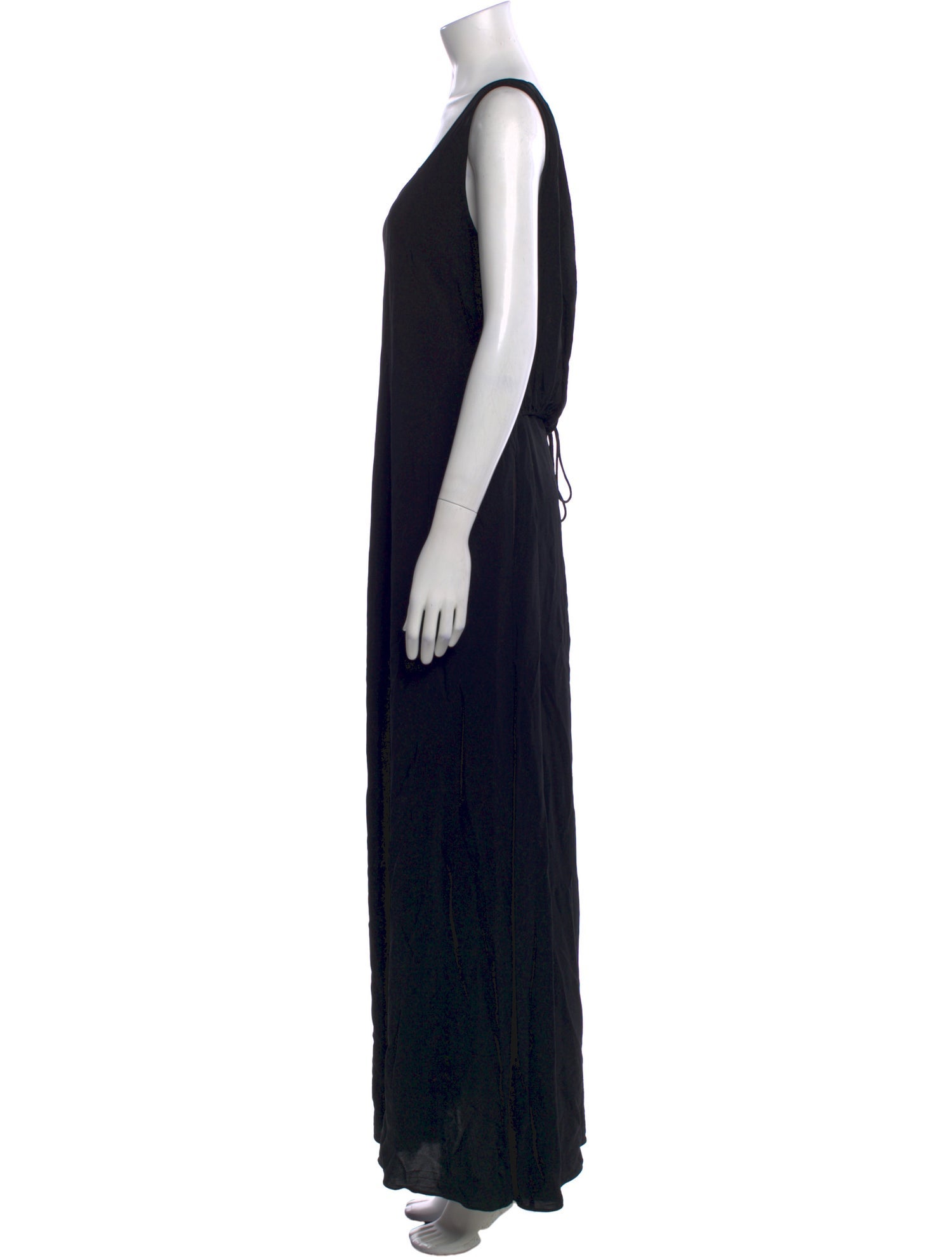 Vince Scoop Neck Long Dress