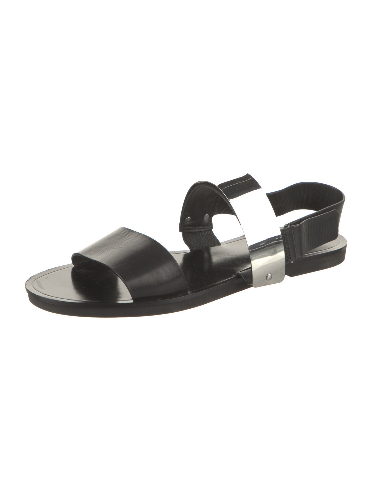 Vince Leather Slingback Sandals