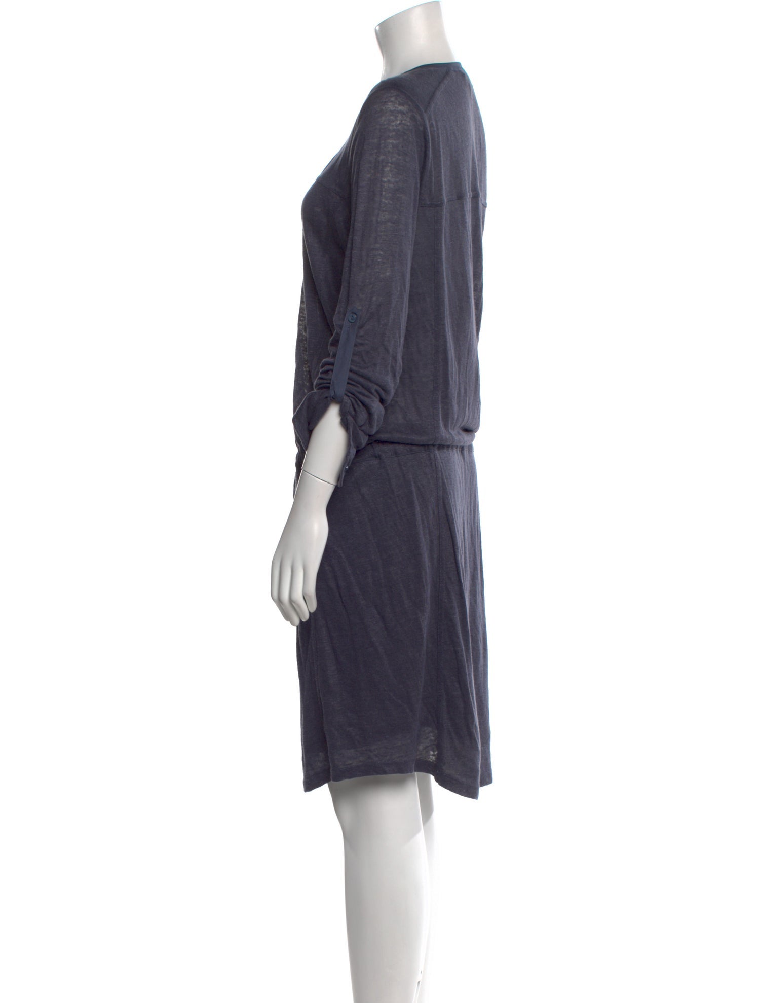 Vince Linen Midi Length Dress