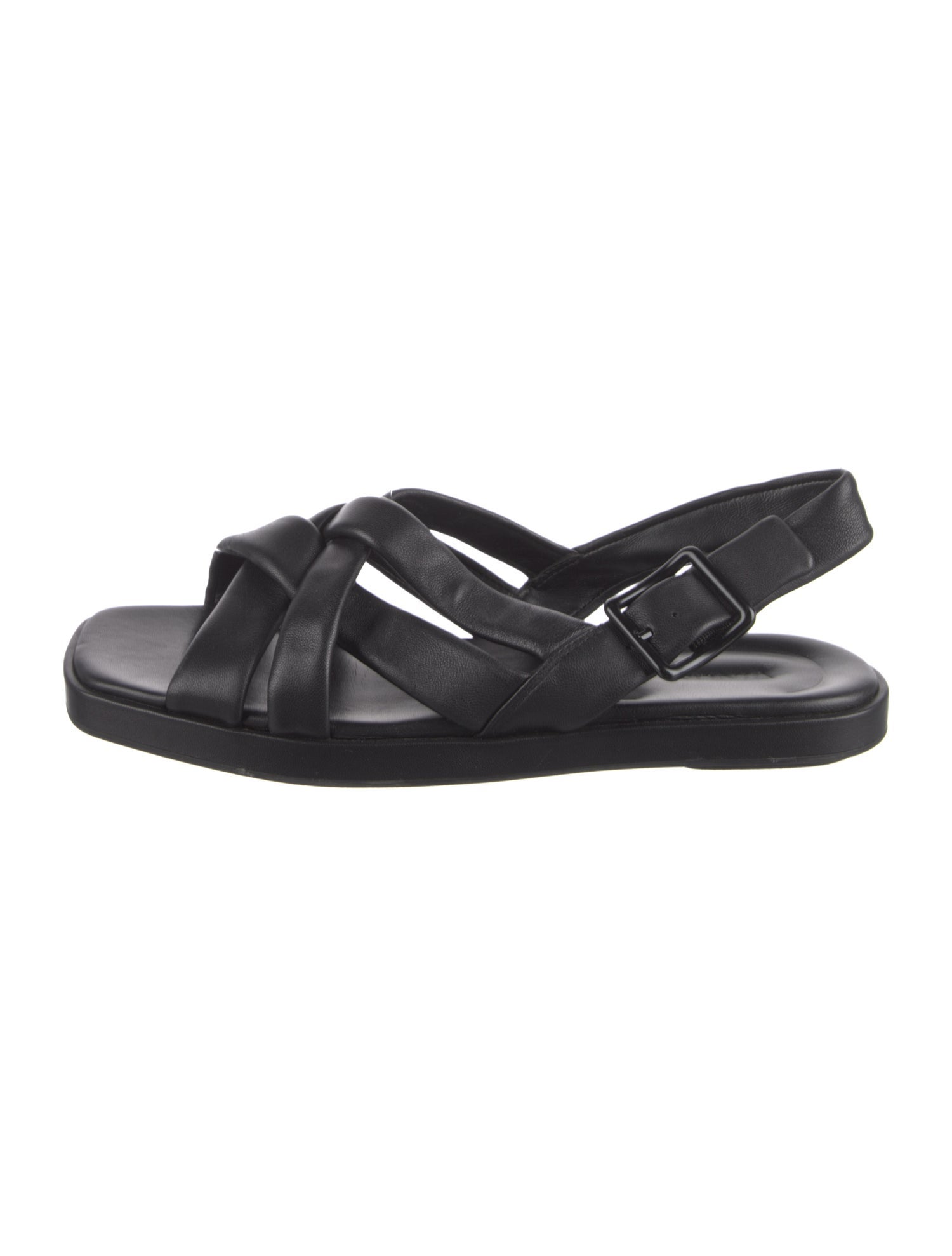 Vince Leather Slingback Sandals