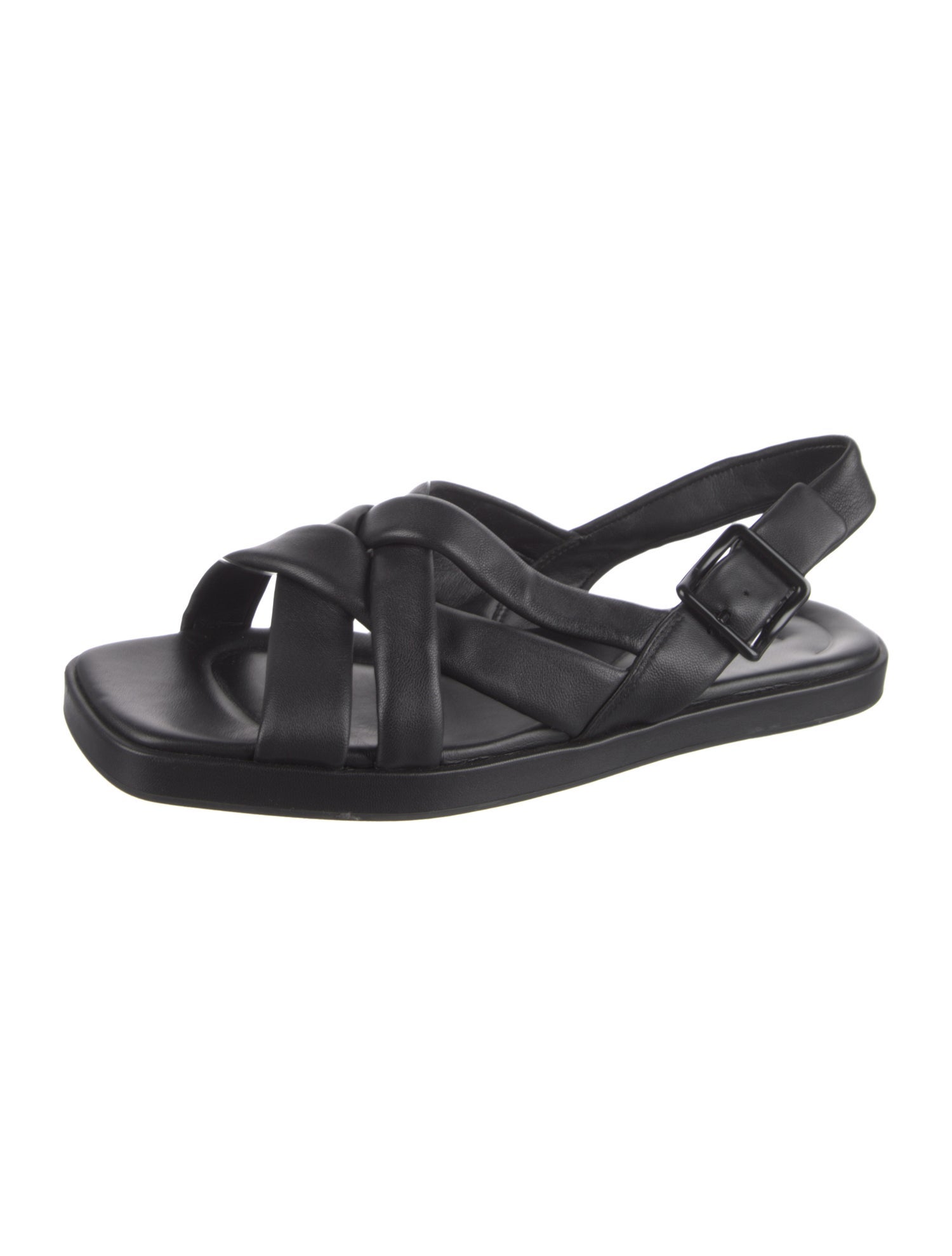 Vince Leather Slingback Sandals