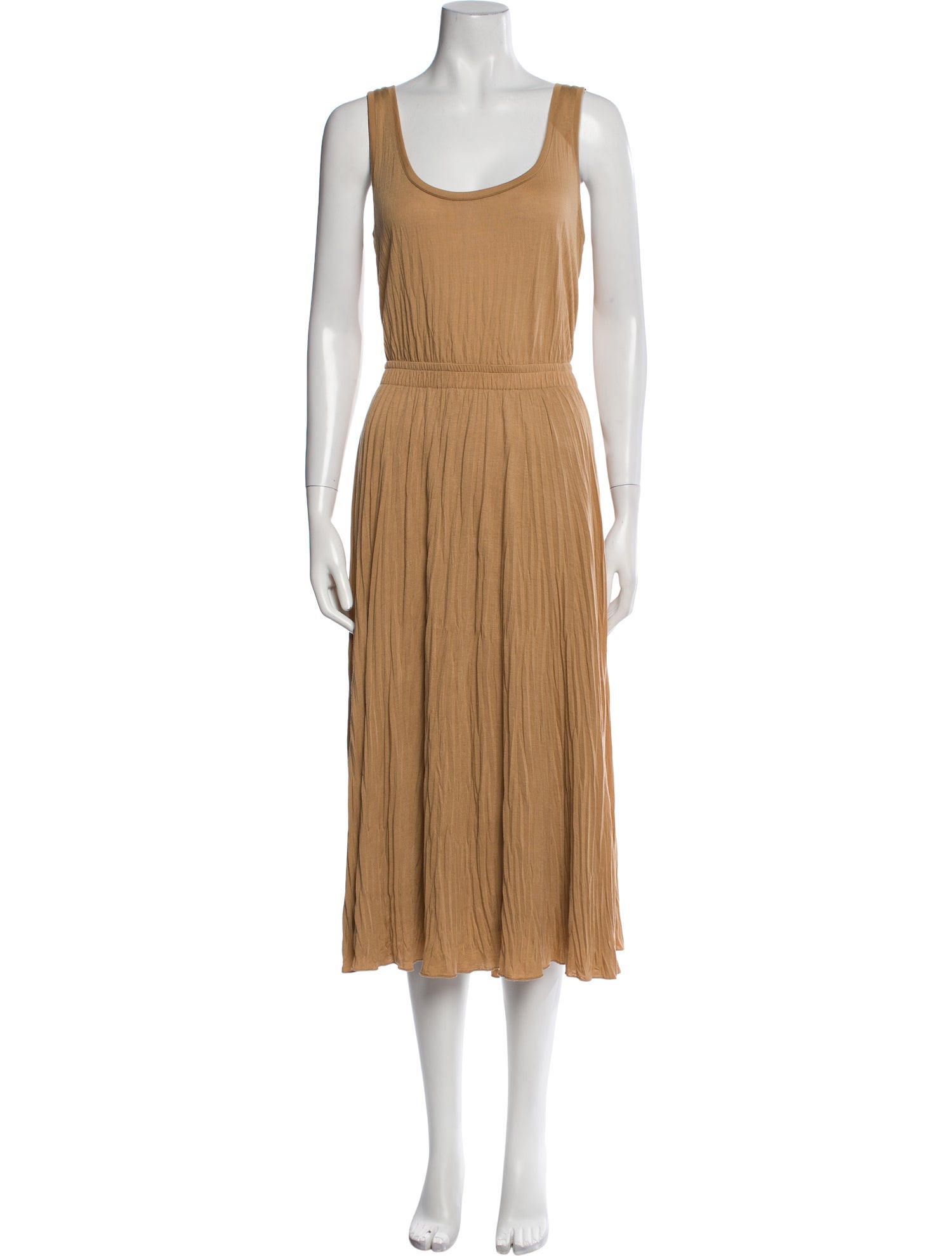 Vince Scoop Neck Long Dress