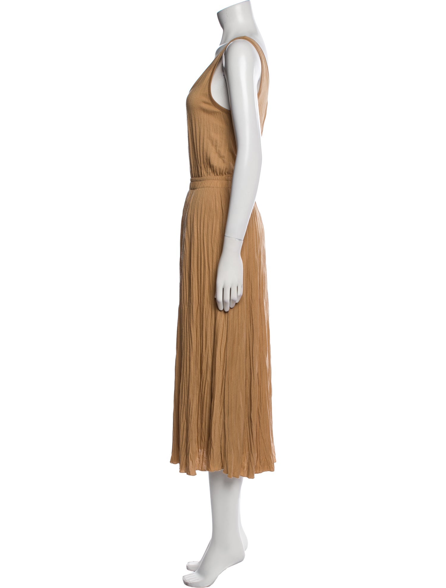 Vince Scoop Neck Long Dress