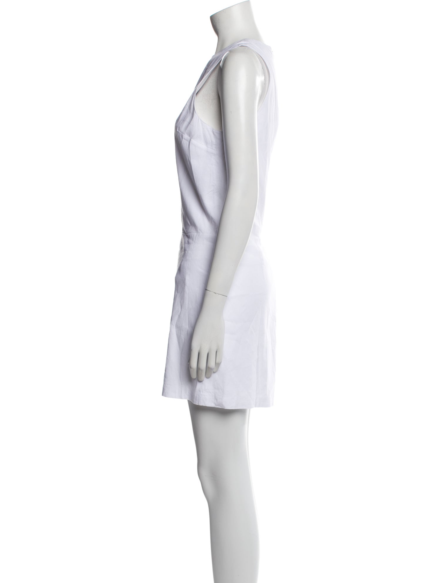 Vince Linen Crew Neck Romper