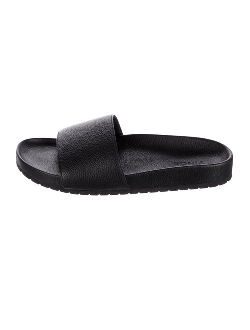 Vince Leather Slides
