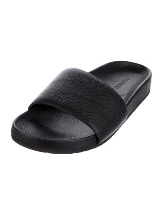 Vince Leather Slides