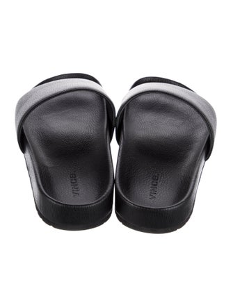 Vince Leather Slides