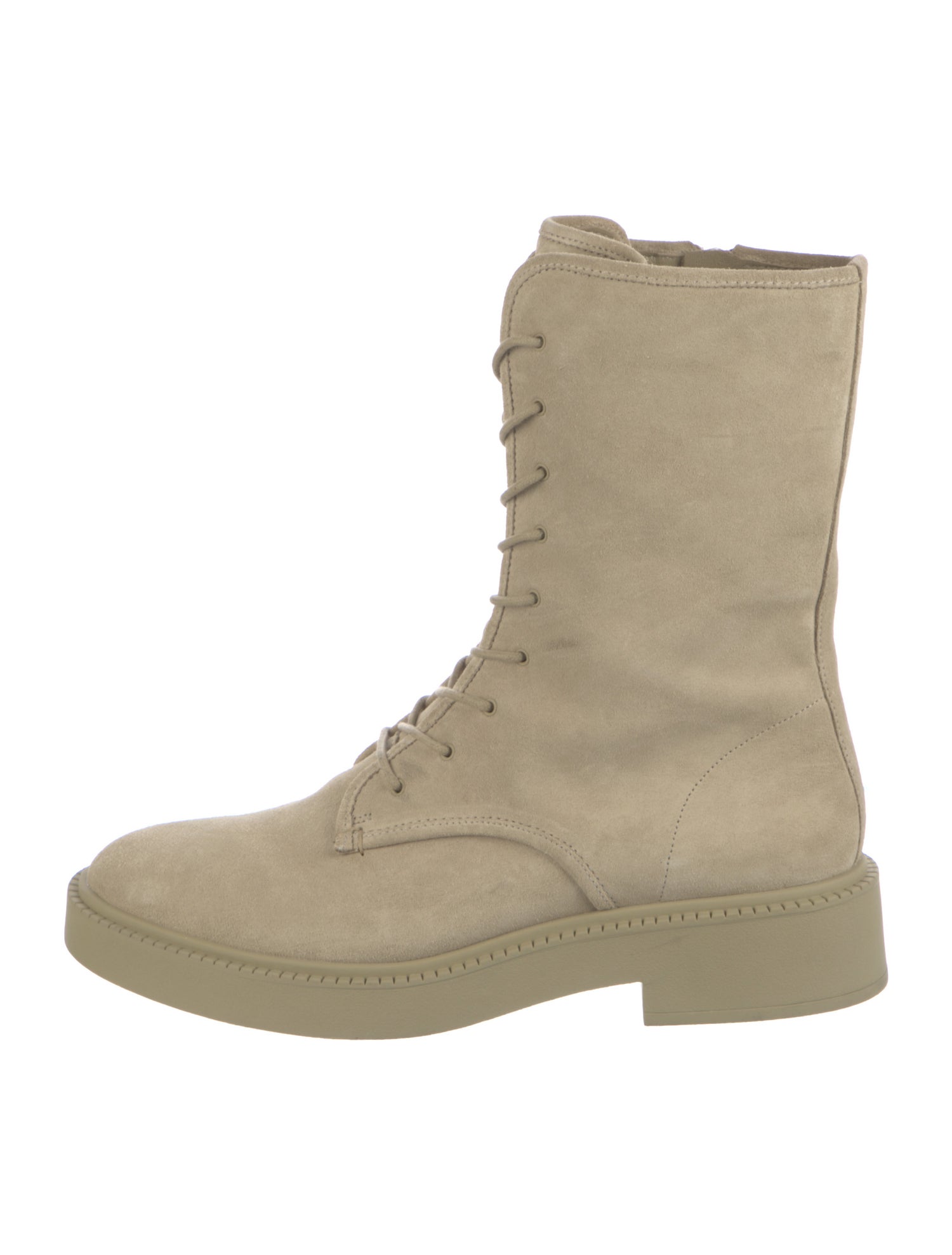 Vince Suede Combat Boots