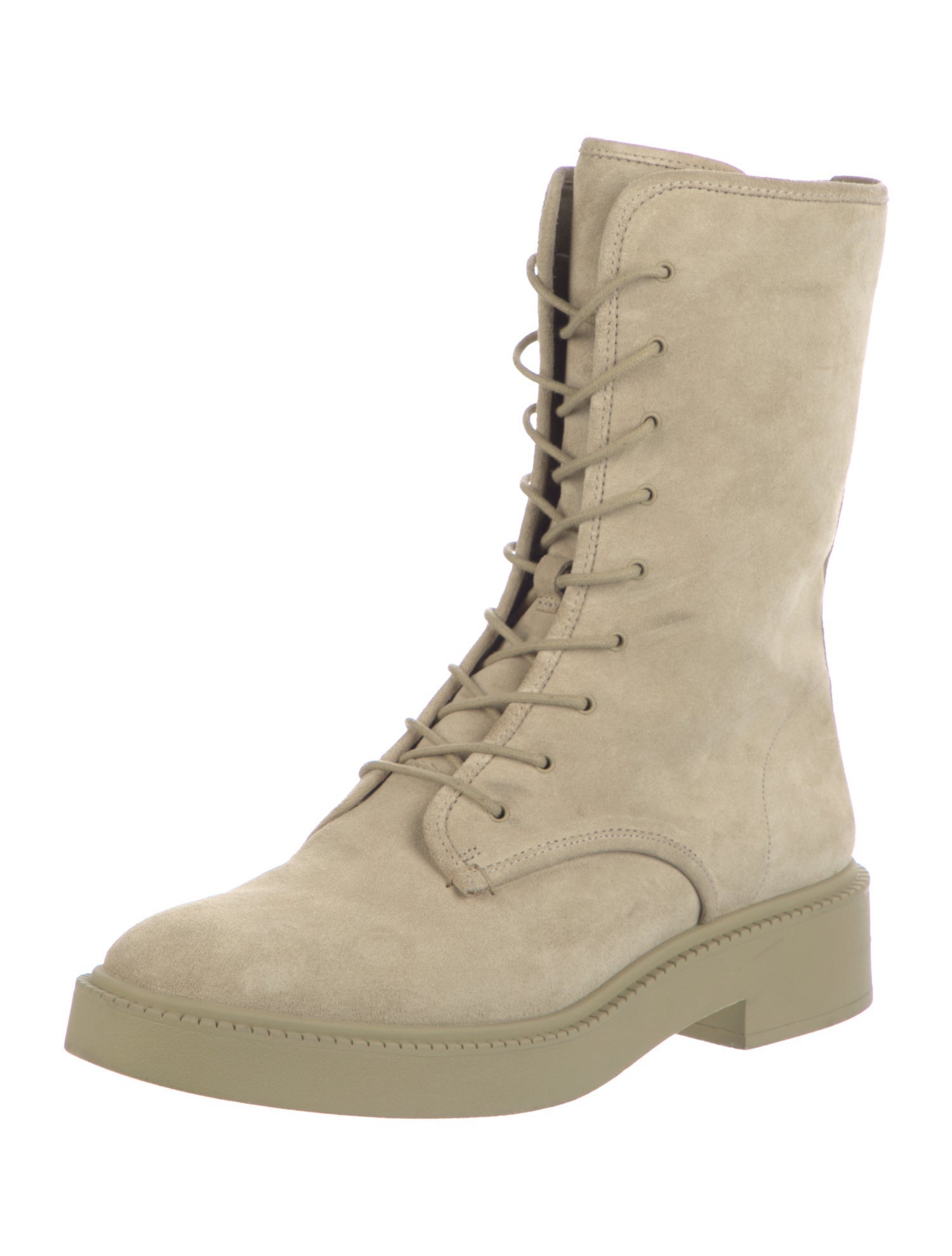 Vince Suede Combat Boots