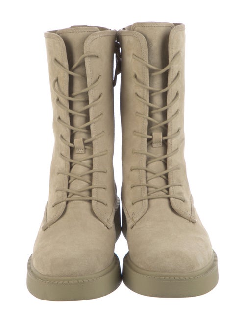 Vince Suede Combat Boots