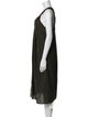 Vince Halterneck Midi Length Dress