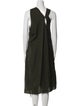 Vince Halterneck Midi Length Dress