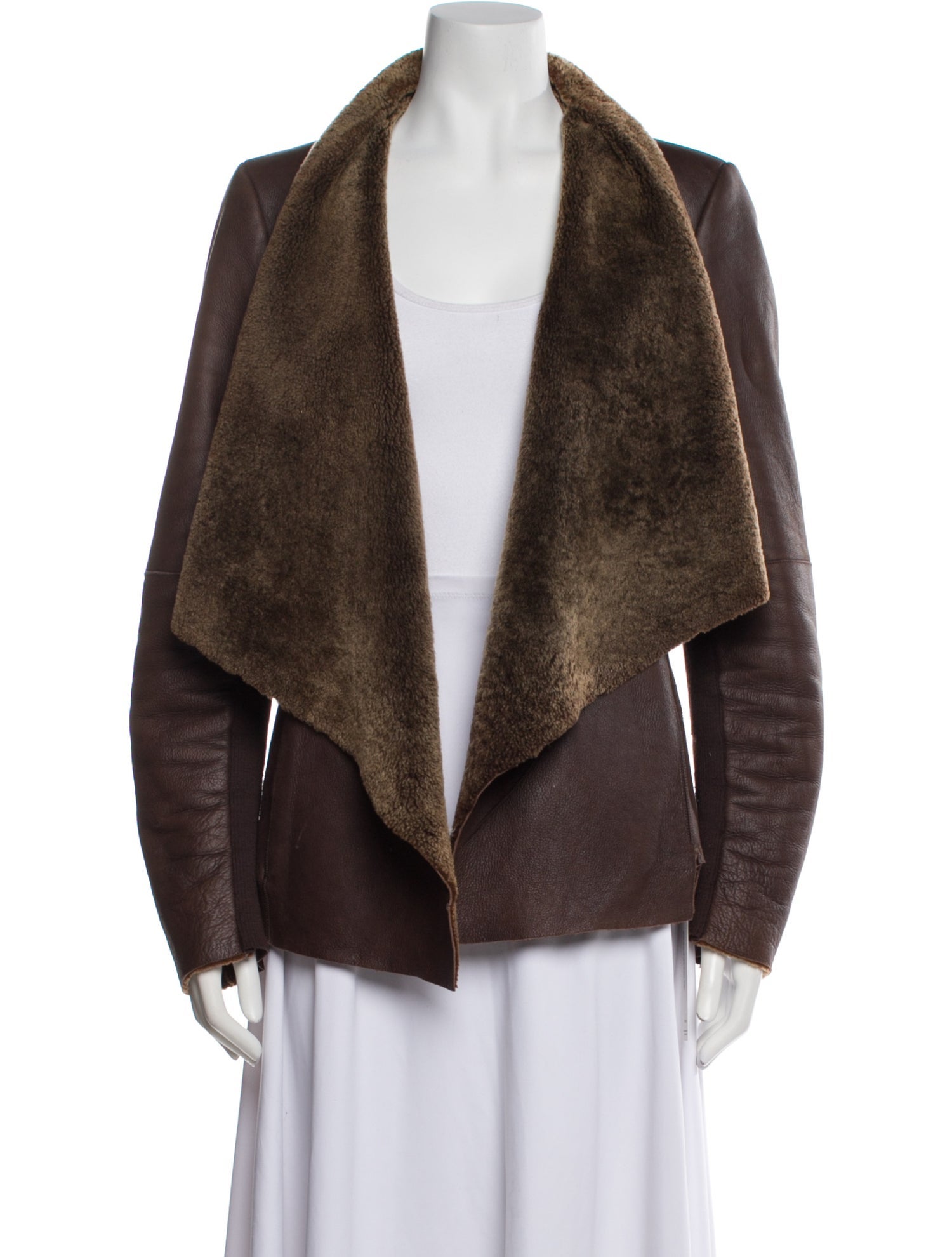 Vince Lamb Leather Jacket