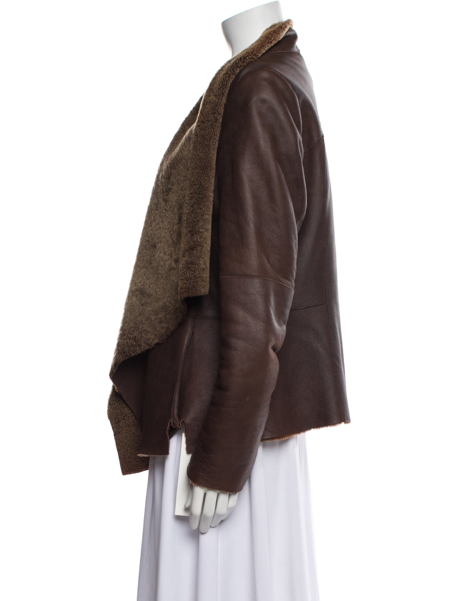 Vince Lamb Leather Jacket