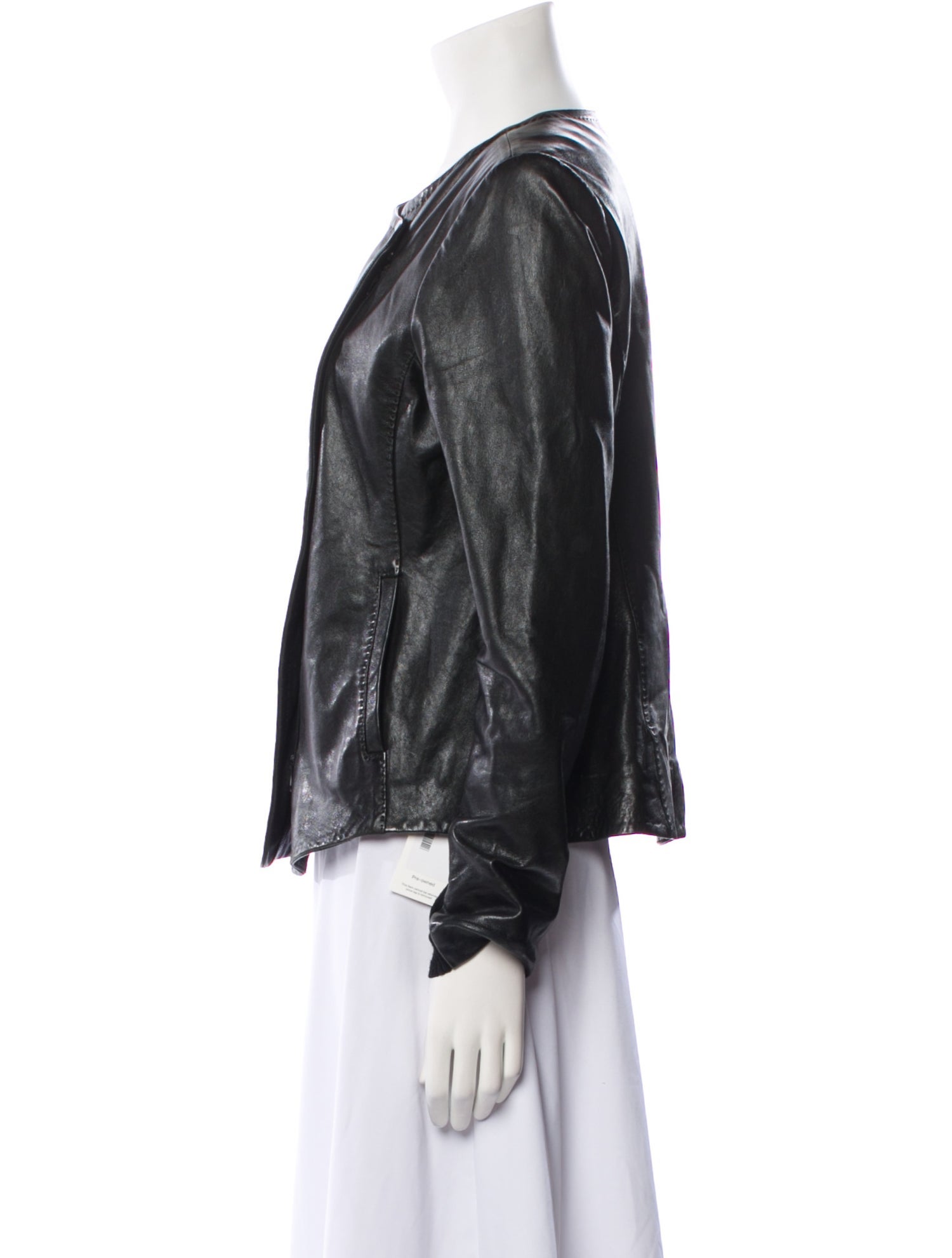Vince Leather Biker Jacket