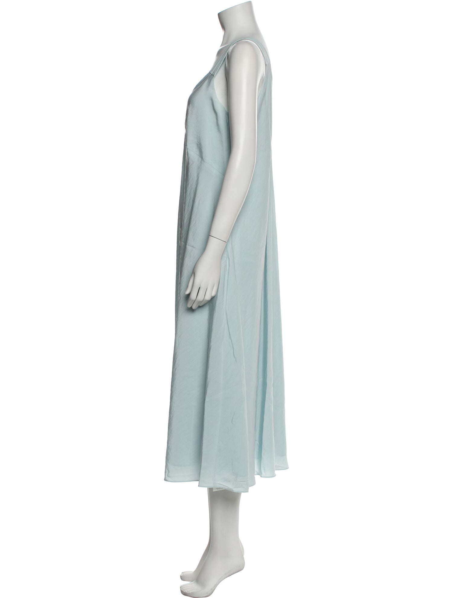 Vince V-Neck Midi Length Dress