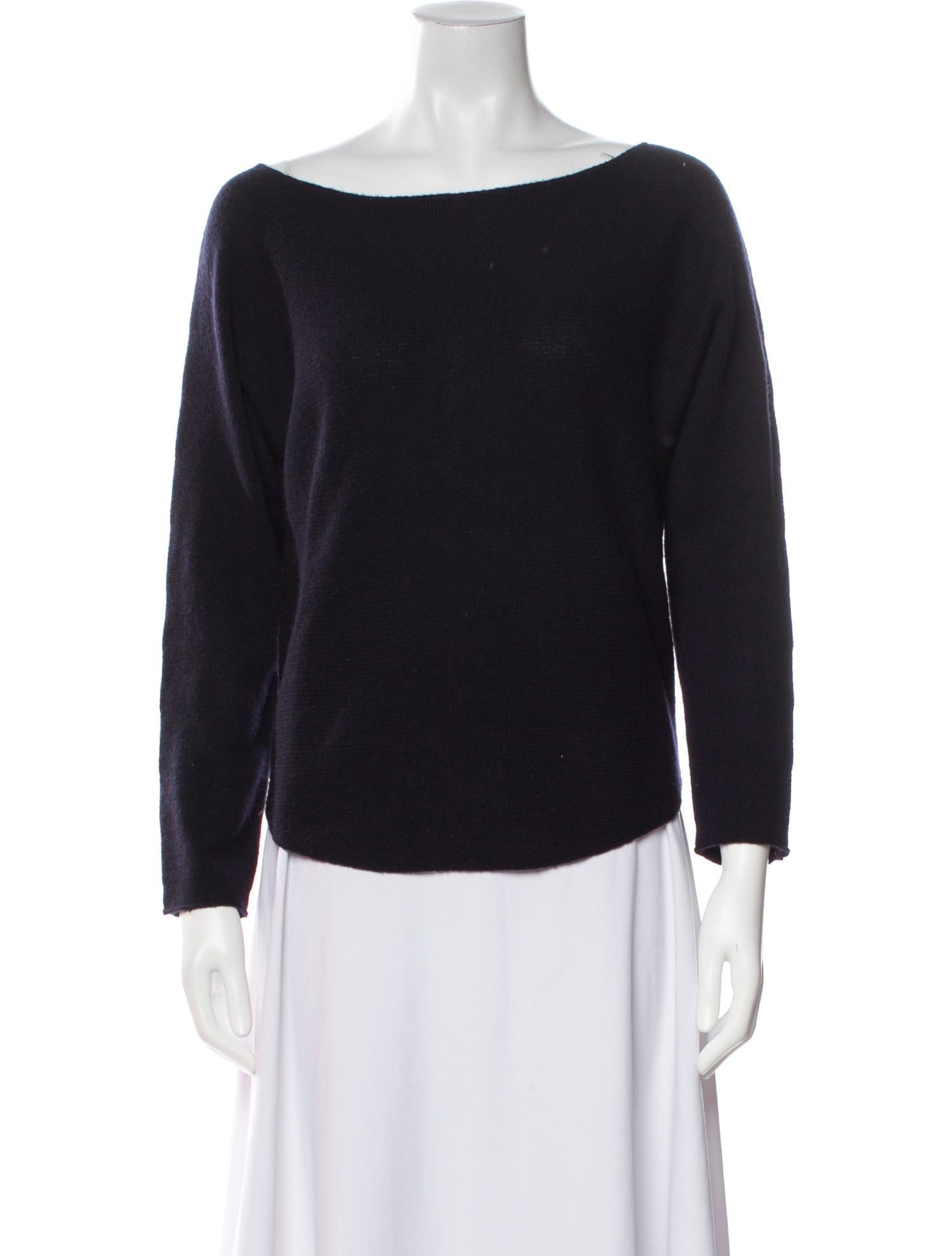 Vince Wool Bateau Neckline Sweater