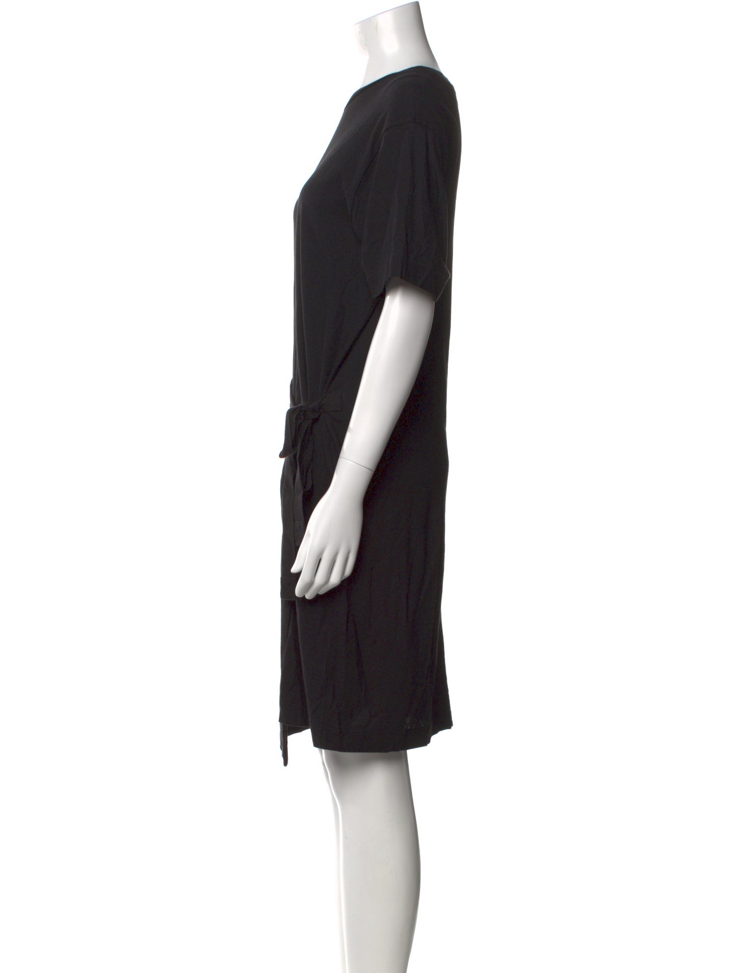 Vince Crew Neck Knee-Length Dress