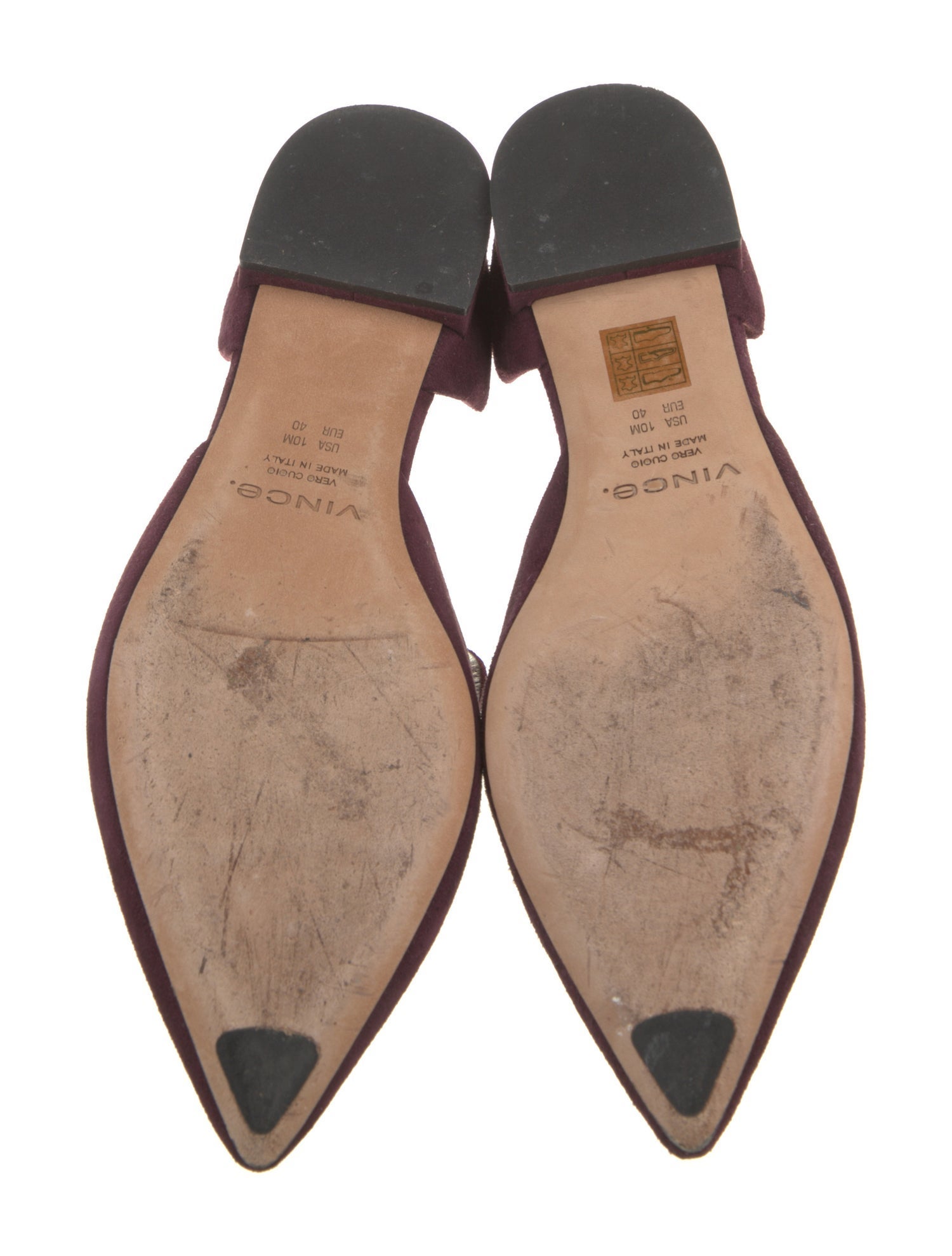 Vince Suede D'Orsay Flats