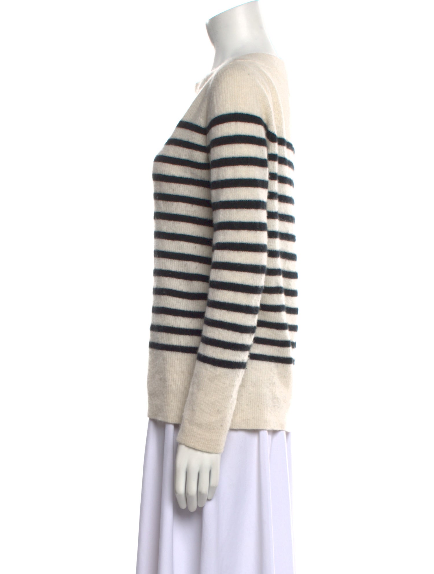 Vince Cashmere Striped Sweater