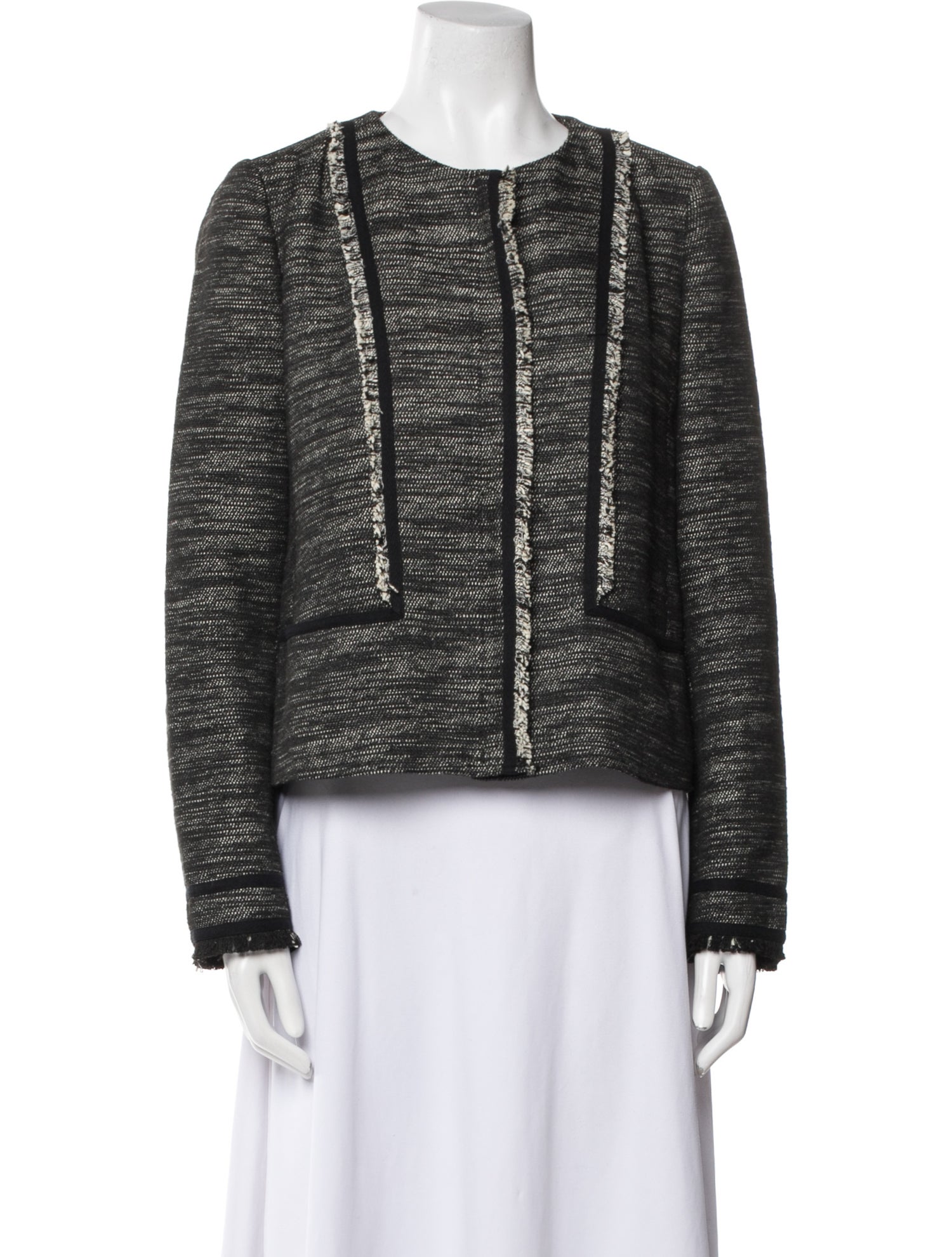 Vince Tweed Pattern Evening Jacket