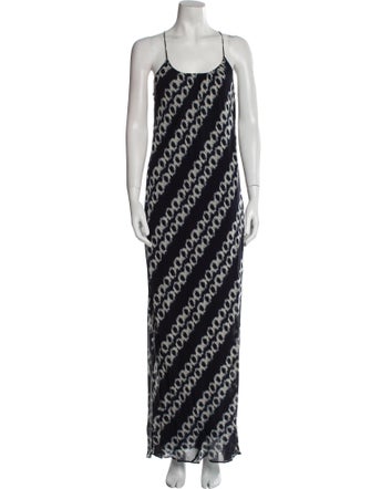 Vince Silk Long Dress